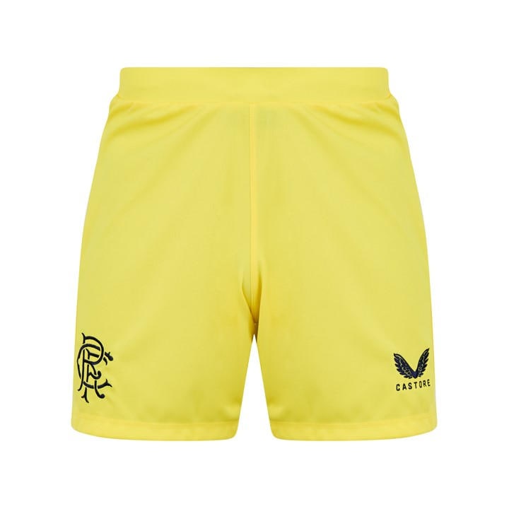 Rangers Fc  Men'   Third Goalkeeper Shorts, Football by Castore in Size S, Sports Direct