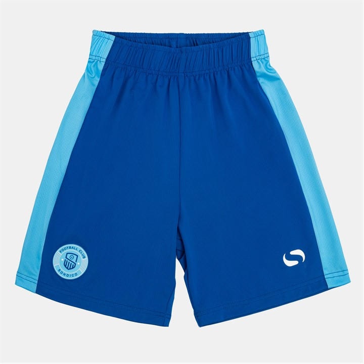 Sondico Boys Team Short Junior - Blue - 9-10 (M) - Image 2