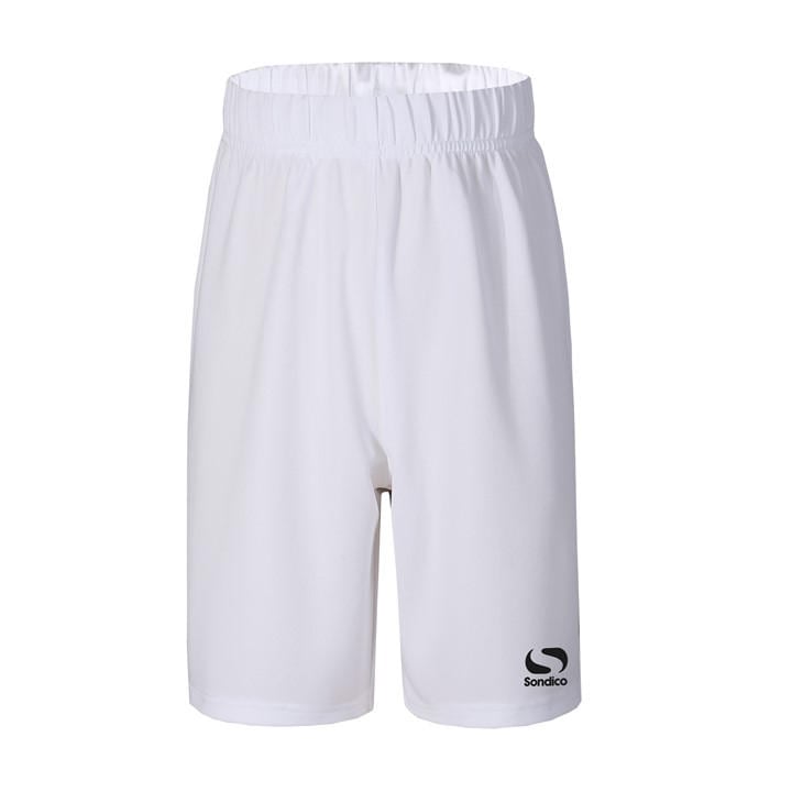 Sondico Boys White Core Football Shorts  in Size 9 - 10 Years, Sports Direct