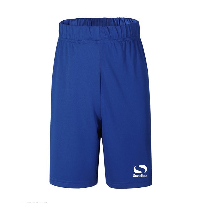 Sondico Boys Blue Core Football Shorts  in Size 9 - 10 Years, Sports Direct