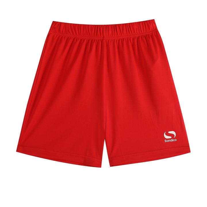 Sondico Boys Red Core Football Shorts  in Size 9 - 10 Years, Sports Direct
