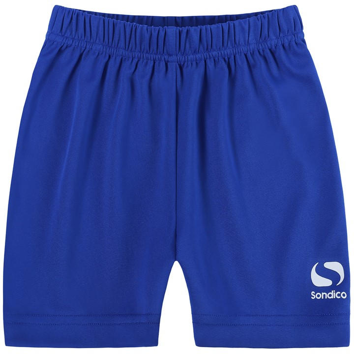 Sondico Boys Blue Core Shorts  in Size 5 - 6 Years, Sports Direct