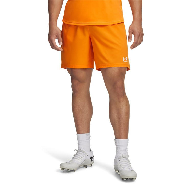 Under Armour Men' Orange Challenger Pro Shorts in Size S, Sports Direct