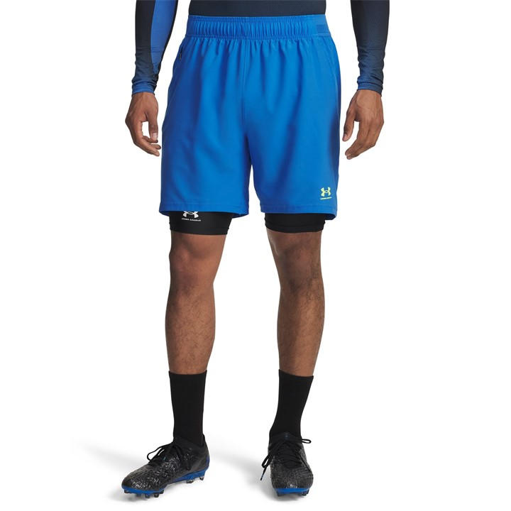Under Armour Men's Blue Challenger Pro Shorts in Size M, Sports Direct
