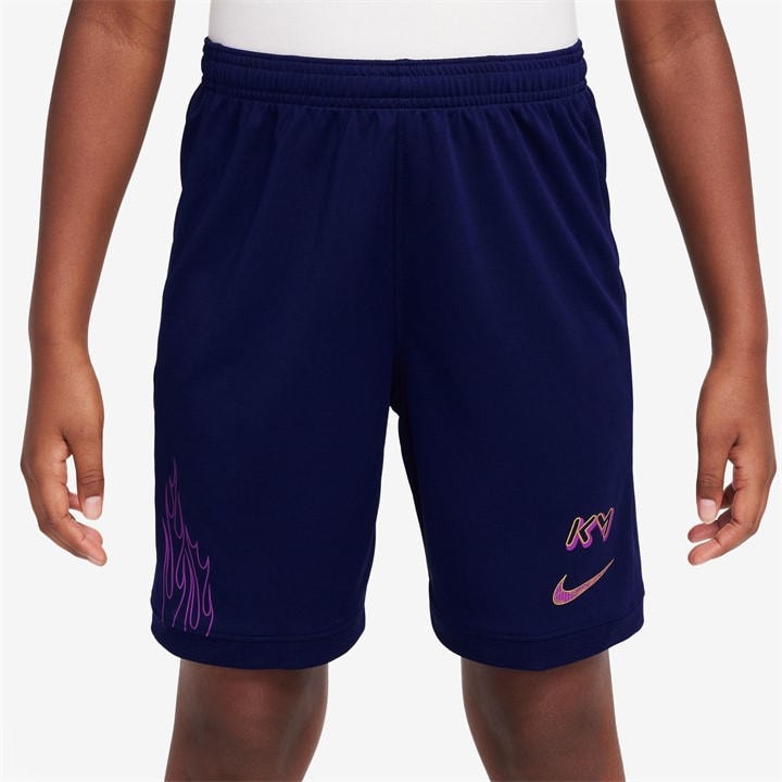 Nike  Kids Blue Mbappe Short in Size 7 - 8 Years, Sports Direct