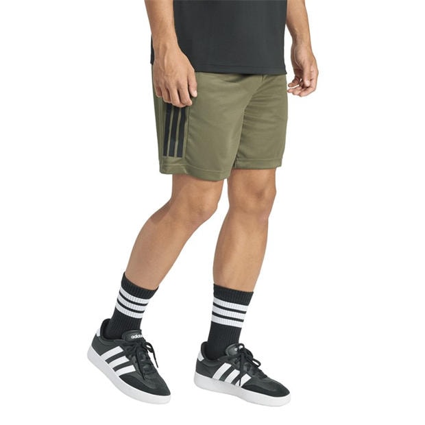 Olive/Black - adidas - Sereno Training Shorts Mens