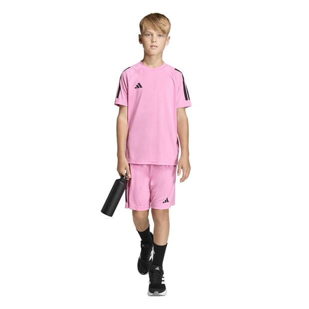 Tropic/Black - adidas - Sereno Training Shorts Juniors