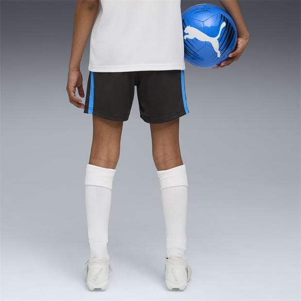 Blk-Wht-UltrBlu - Puma - Kids' Individualliga Training Football Shorts