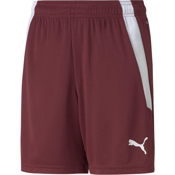 Puma  Kids Red Teamliga Shorts Jr Football Short in Size 11 - 12 Years, Sports Direct
