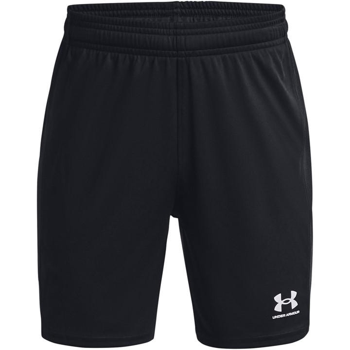 Under Armour Boys Black Ua Challenger Knit Shorts ' in Size 5 - 6 Years, Sports Direct