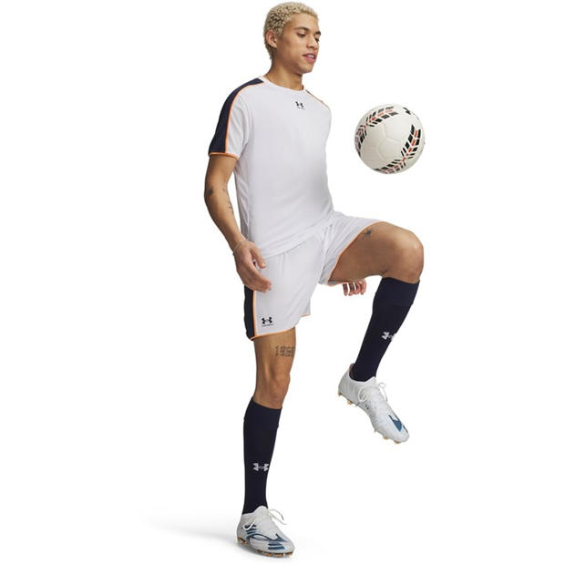 White - Under Armour - Men's Football Shorts