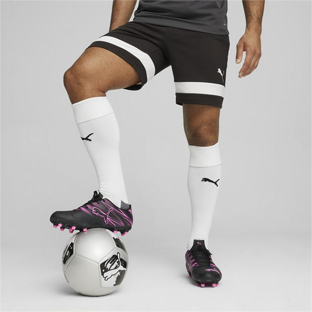 Black/White - Puma - Individualrise Shorts Football Short Mens