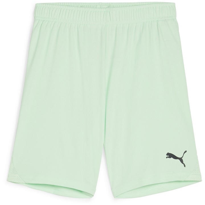 Puma  Kids Green Teamgoal Shorts Jr Football Short in Size 11 - 12 Years, Sports Direct