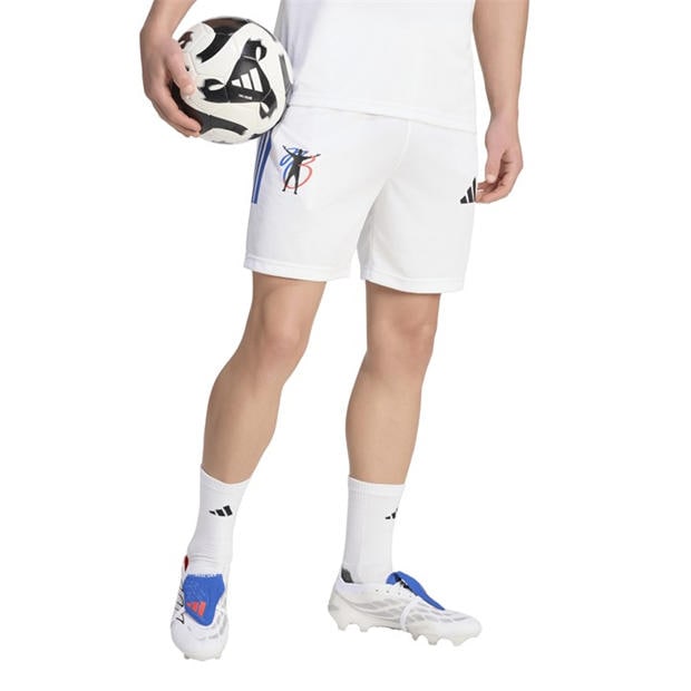 White - adidas - Men's Football Shorts