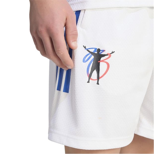 White - adidas - Men's Football Shorts