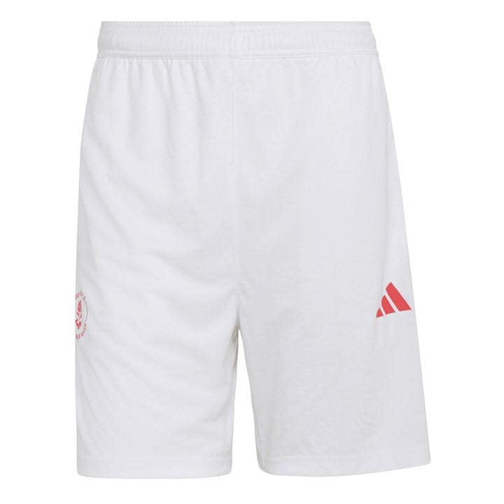 Adidas Men's White Football Shorts in Size L, Sports Direct
