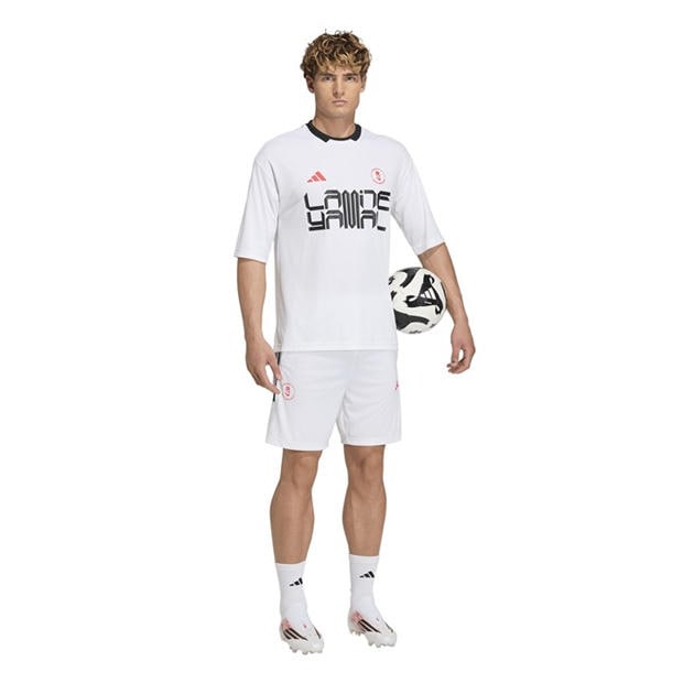 White - adidas - Men's Football Shorts