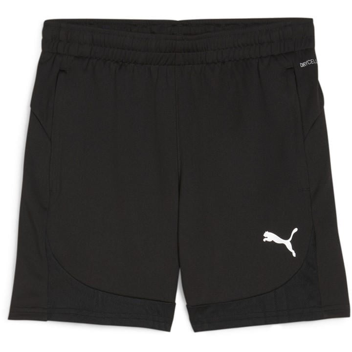 Puma Boys Black Teamfinal Training Football Shorts in Size 14 Years, Sports Direct