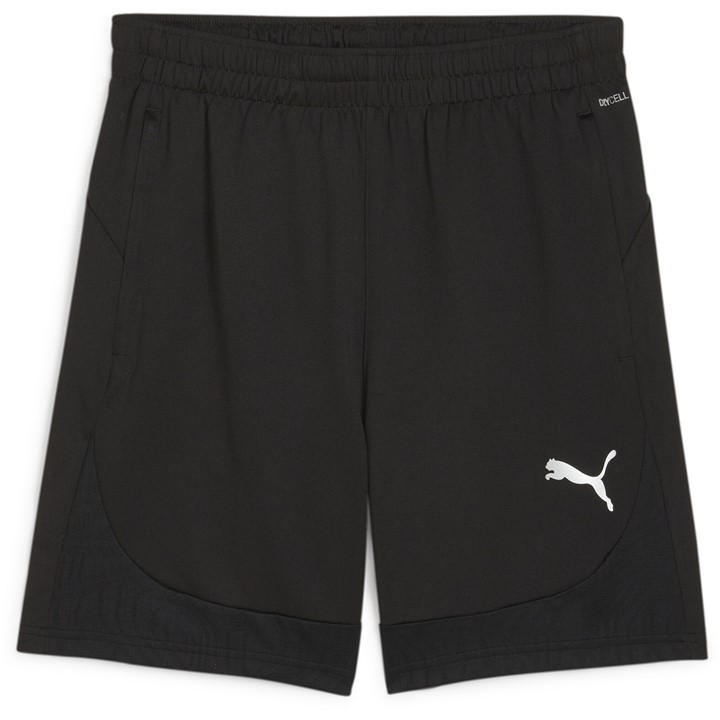 Puma Men's Black Teamfinal Training Football Shorts in Size L, Sports Direct
