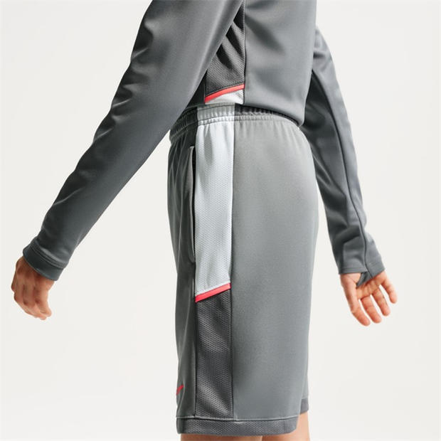 Grey/Hot Punch - Nike - Academy Shorts Juniors
