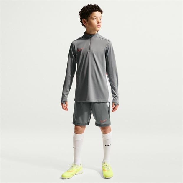Grey/Hot Punch - Nike - Academy Shorts Juniors