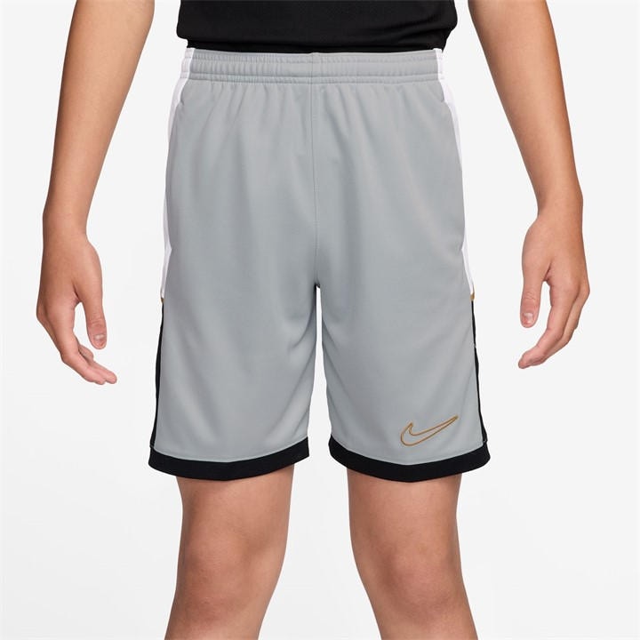 Nike  Kids Grey Academy Shorts  in Size 7 - 8 Years, Sports Direct