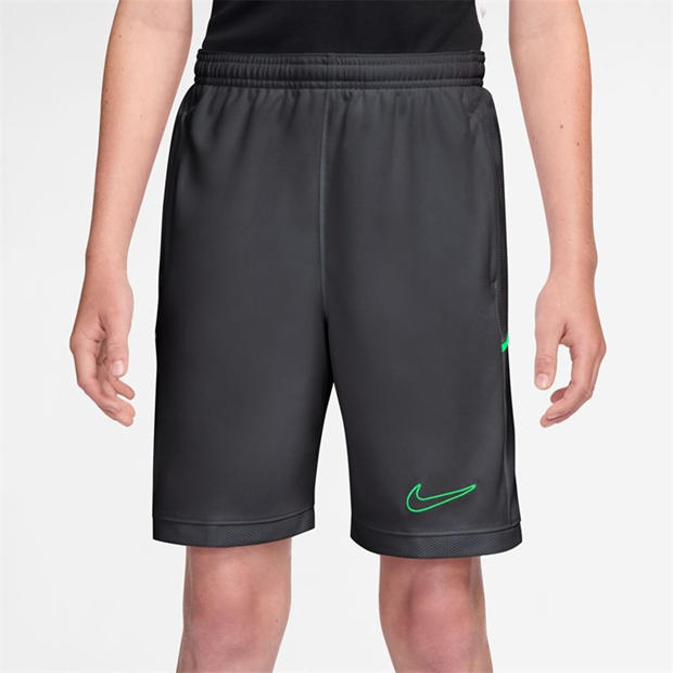 Grey/Blk/Grn - Nike - Academy Shorts Juniors