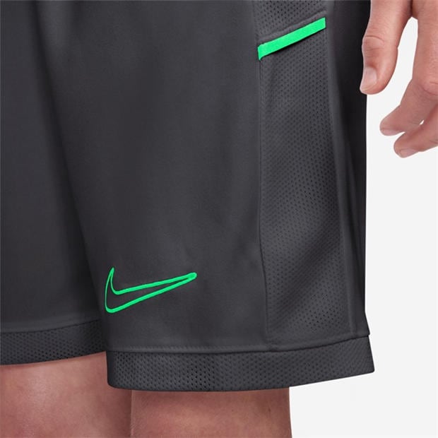 Grey/Blk/Grn - Nike - Academy Shorts Juniors