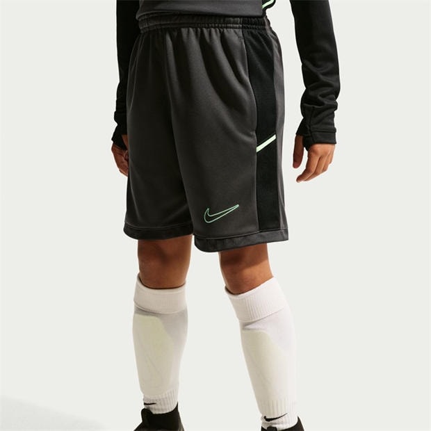 Grey/Blk/Grn - Nike - Academy Shorts Juniors