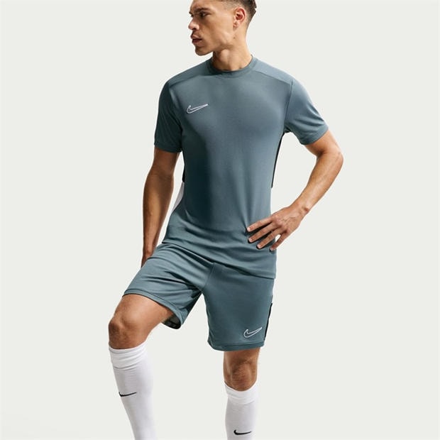 Slate/White - Nike - Academy Shorts Mens