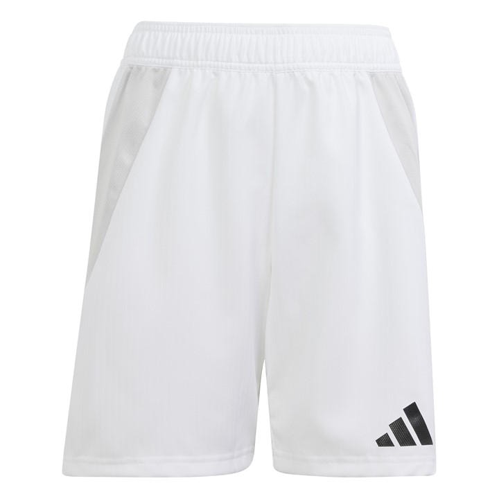 Adidas Boys White Kids' Tiro24 Football Shorts in Size 7 - 8 Years, Sports Direct