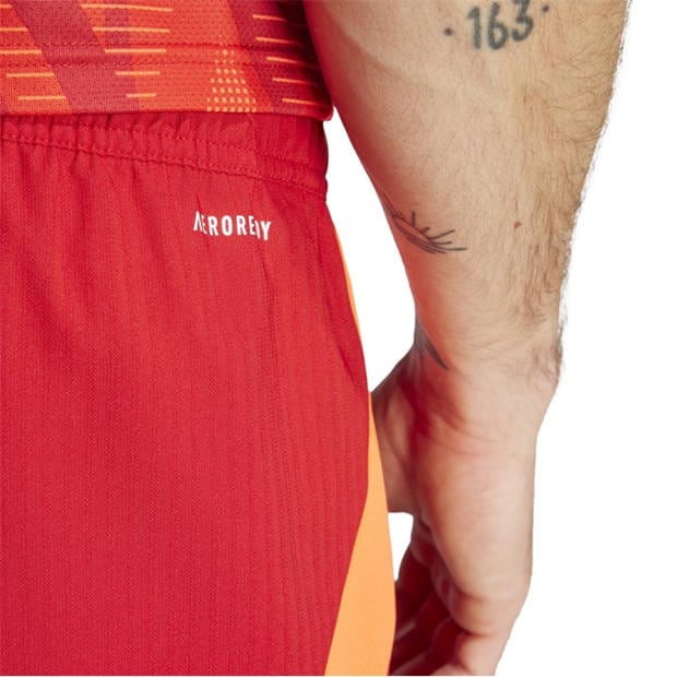 Power Red - adidas - Tiro24 C M Sho Football Short Mens