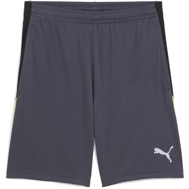 Gray/Yellow - Puma - Puma Individualliga Training Shorts 2 (Op Football Short Mens