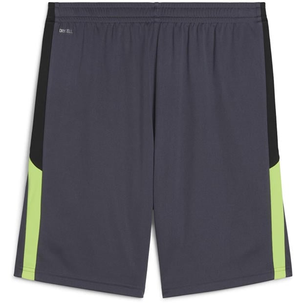 Gray/Yellow - Puma - Puma Individualliga Training Shorts 2 (Op Football Short Mens