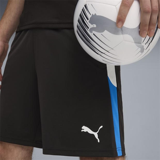 Black/Wh - Puma - Puma Individualliga Training Shorts 2 (Op Football Short Mens