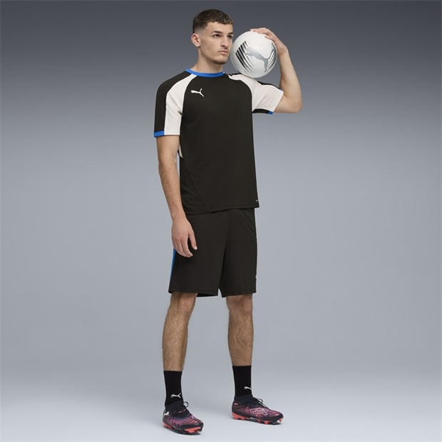 Black/Wh - Puma - Puma Individualliga Training Shorts 2 (Op Football Short Mens