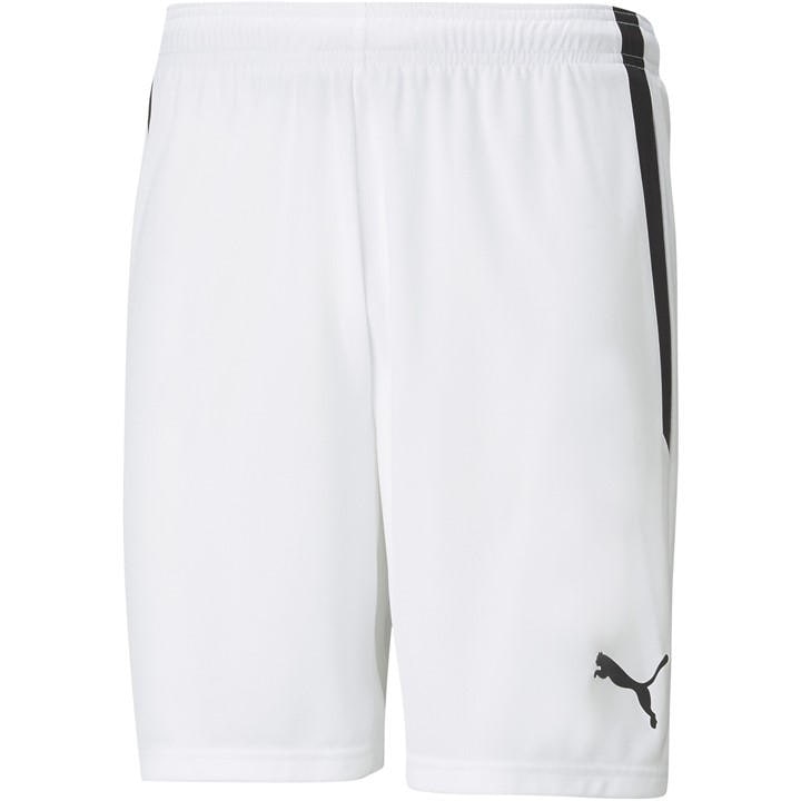 Puma Men's White Teamliga Shorts Football Short in Size M, Sports Direct