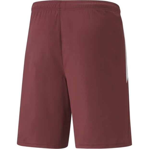 Cordovan/White - Puma - Puma Teamliga Shorts Football Short Mens