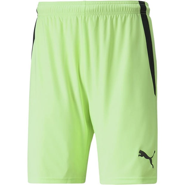 Fizzy Lime/Blk - Puma - Puma Teamliga Shorts Football Short Mens