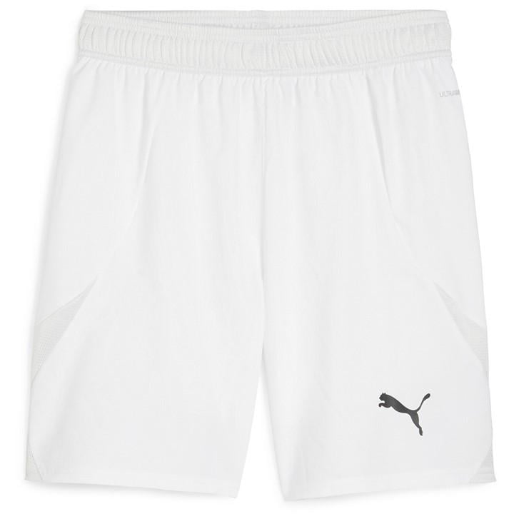 Puma Men's White Teamfinal Shorts Football Short in Size XS, Sports Direct