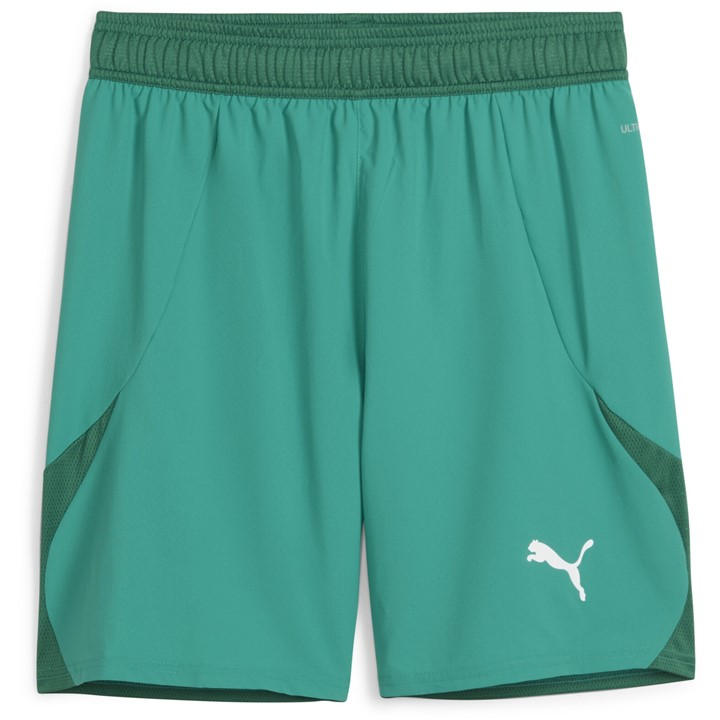 Puma Men's Green Teamfinal Shorts Football Short in Size M, Sports Direct