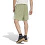 Green/White - adidas - Sereno Aeroready Cut 3 Stripes Mens Performance Shorts