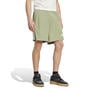 Green/White - adidas - Sereno Aeroready Cut 3 Stripes Mens Performance Shorts
