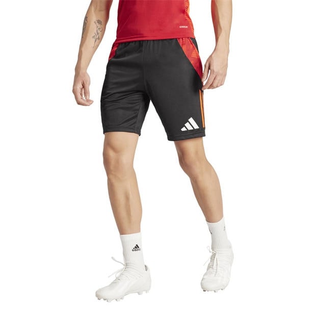 Black/Solar Red - adidas - Tiro 25 Competition Training Shorts