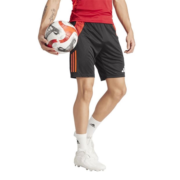 Black/Solar Red - adidas - Tiro 25 Competition Training Shorts