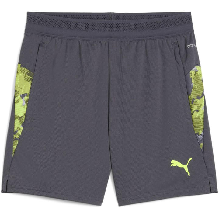Puma Boys Grey Individualcup Shorts  in Size 11 - 12 Years, Sports Direct