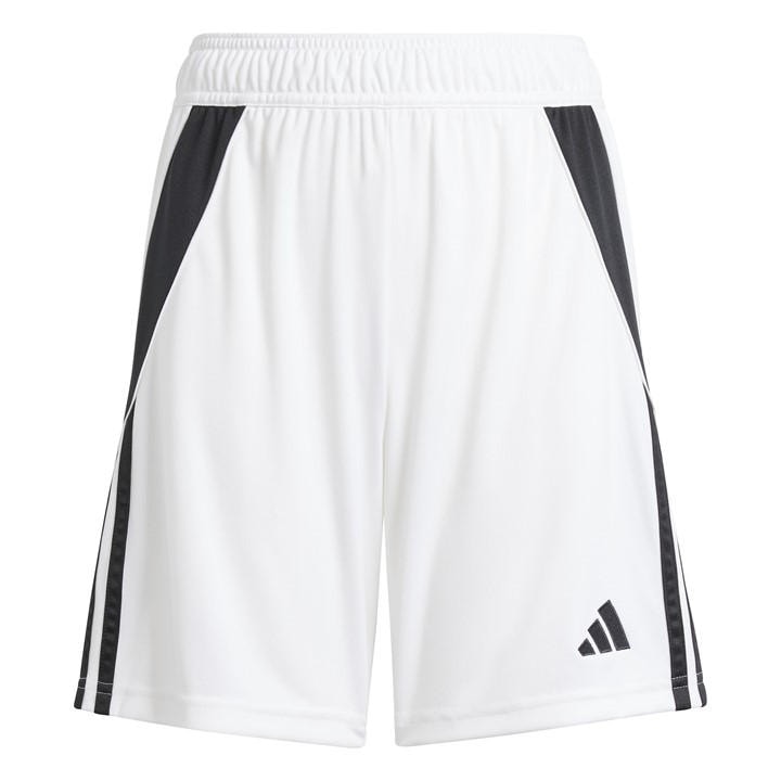 Adidas Boys White Tiro 24 Football Shorts  in Size 9 - 10 Years, Sports Direct
