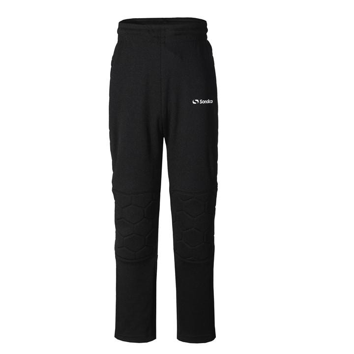 Sondico Boys Black Keeper Pants  in Size 13 - 14 Years, Sports Direct