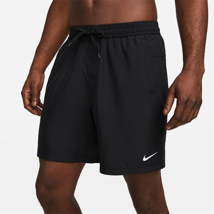Nike Men's Black Dri-Fit Form 7 Unlined Versatile Shorts in Size M, Sports Direct