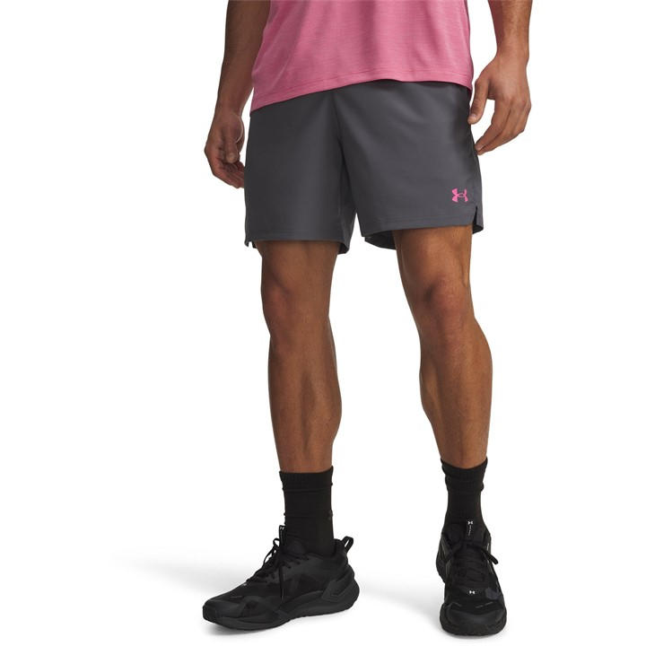 Under Armour Men's Grey Ua Vanish Woven 6In Shorts in Size XL, Sports Direct